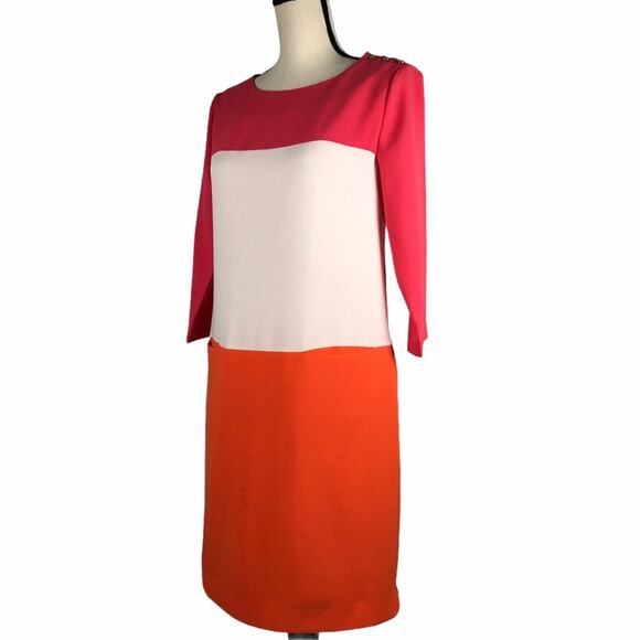 Tommy Hilfiger Color Block Dress SP - Picture 1 of 8